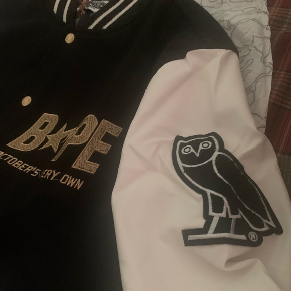 Ovo Bape Varsity jacket - Picture 3 of 5